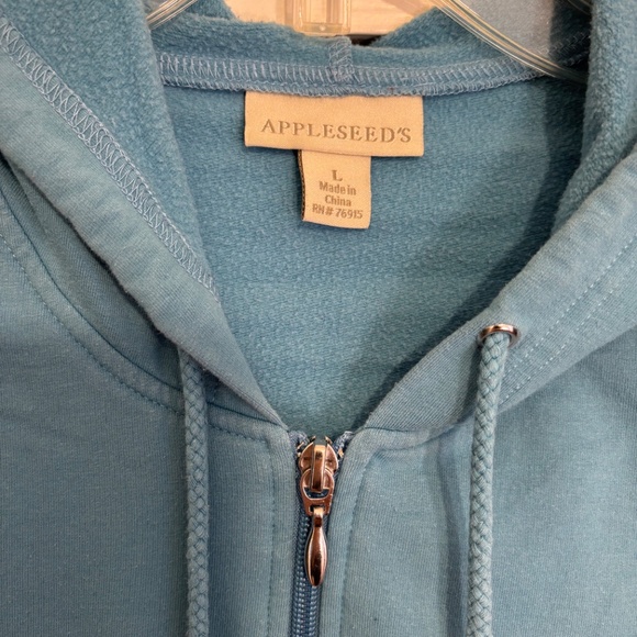 Appleseeds Sweatshirt Zip Hoodie Jacket - Picture 2 of 4